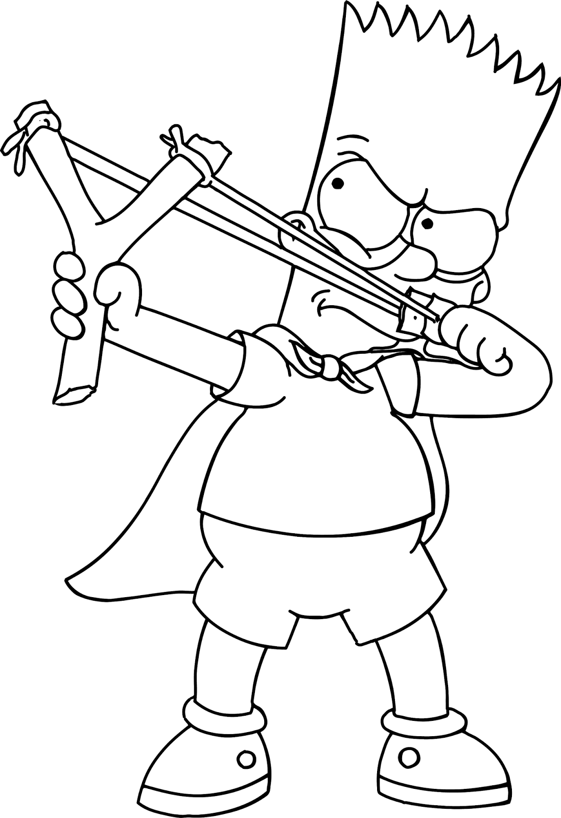 simpsons coloring pages to print