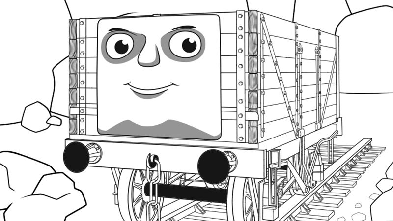 Thomas The Train Coloring Pages PDF Ideas - Coloringfolder.com