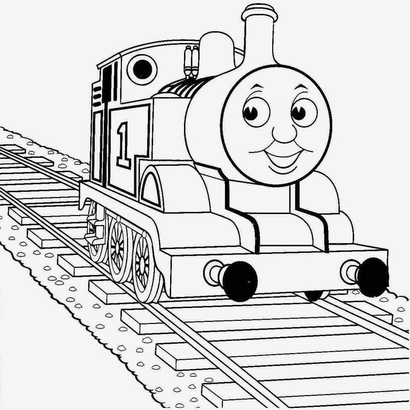 thomas the train coloring pages printable