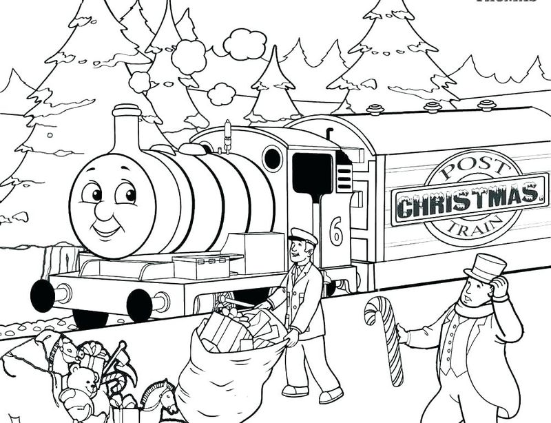 thomas the train coloring pages thomas