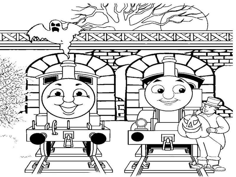 thomas the train engine coloring pages