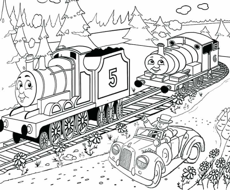 thomas the train printable coloring pages