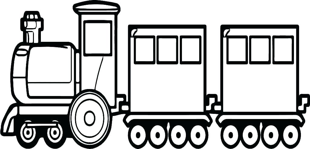 train coloring pages pdf