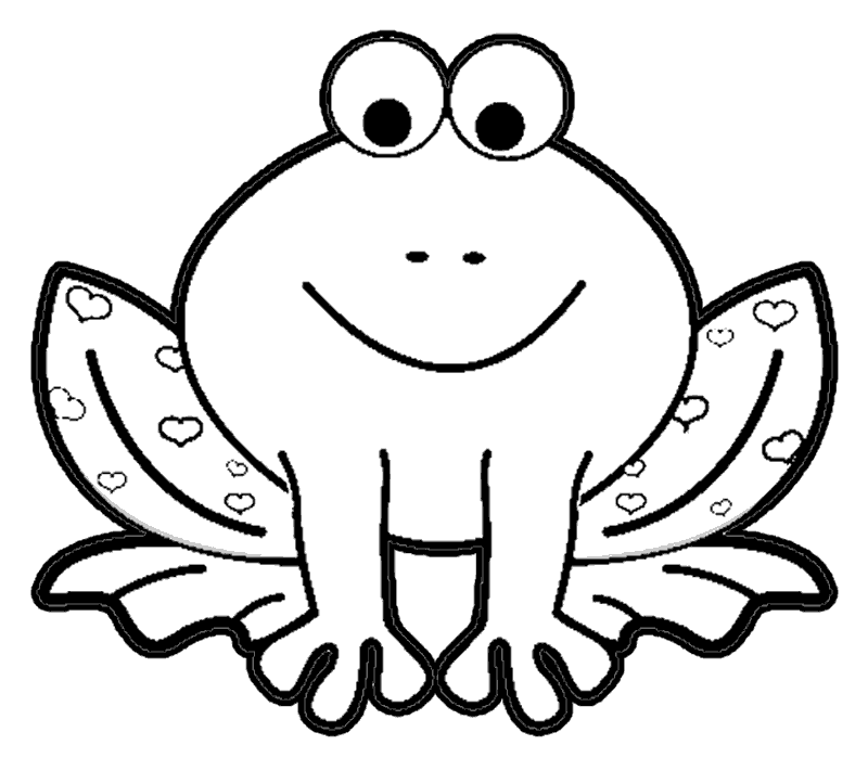 tree frog coloring pages printable