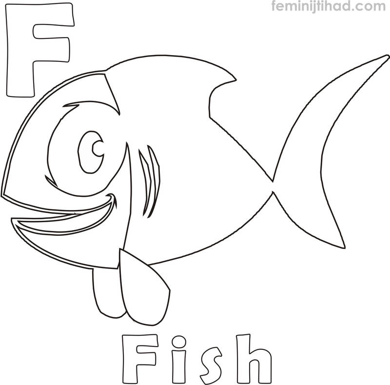 tropical fish coloring pages
