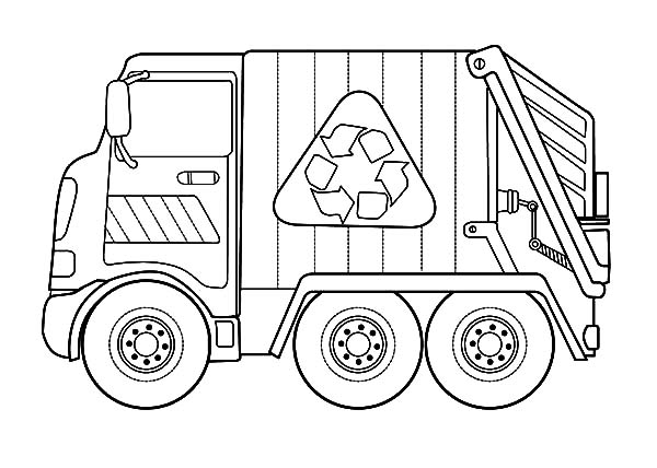 truck coloring pages for boys