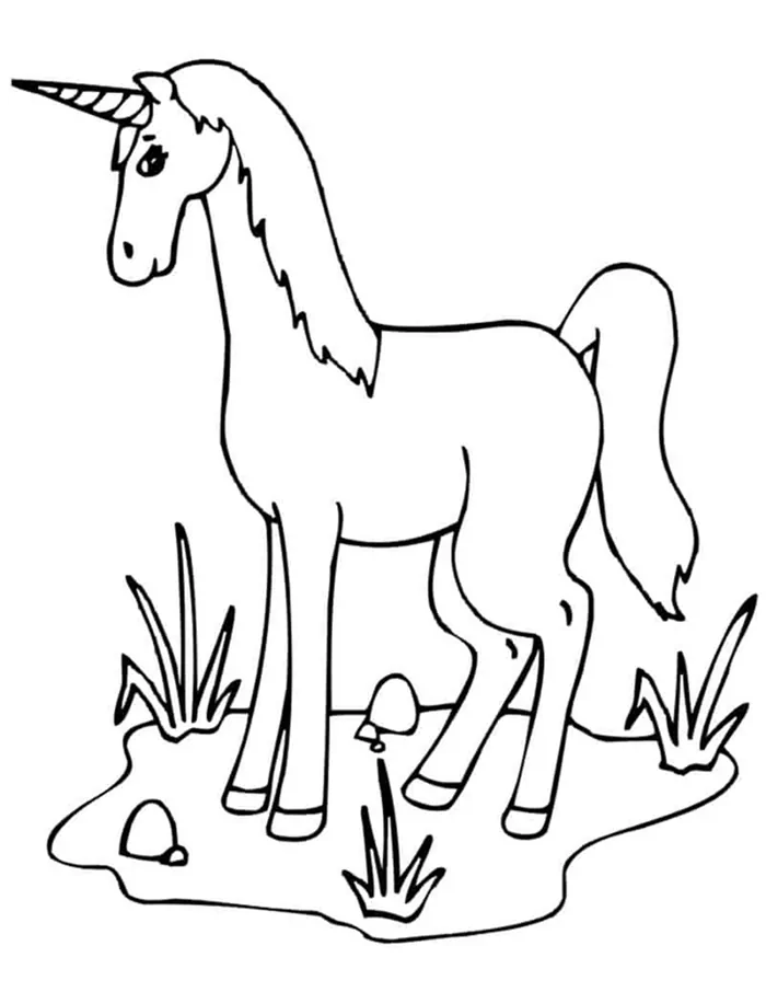 my little pony unicorn coloring pages