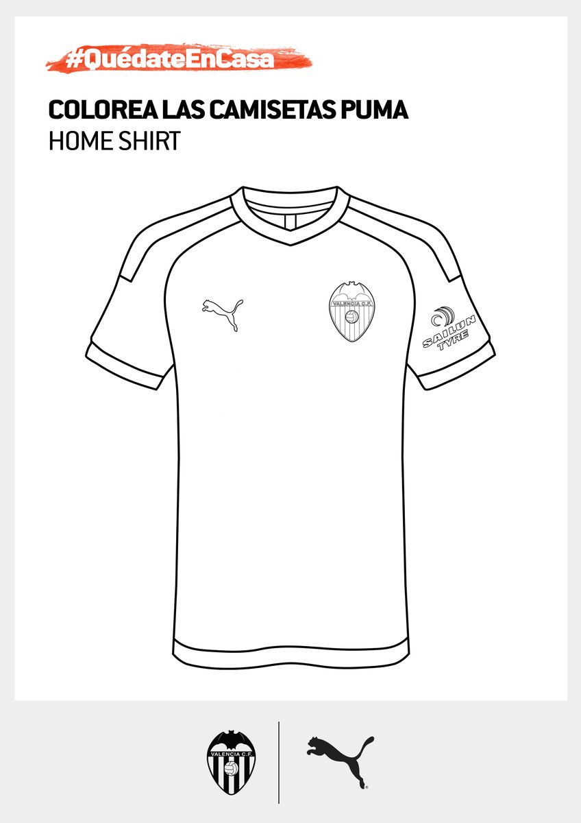 valencia jersey coloring pages