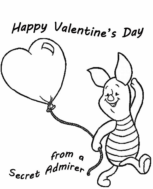 Free Valentine Coloring Pages Printable PDF - Coloringfolder.com