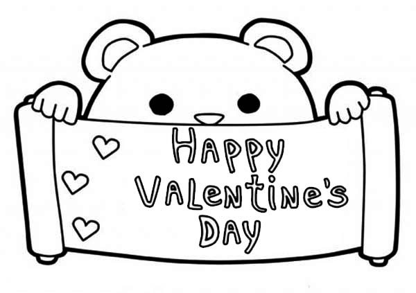 valentine coloring pages printable