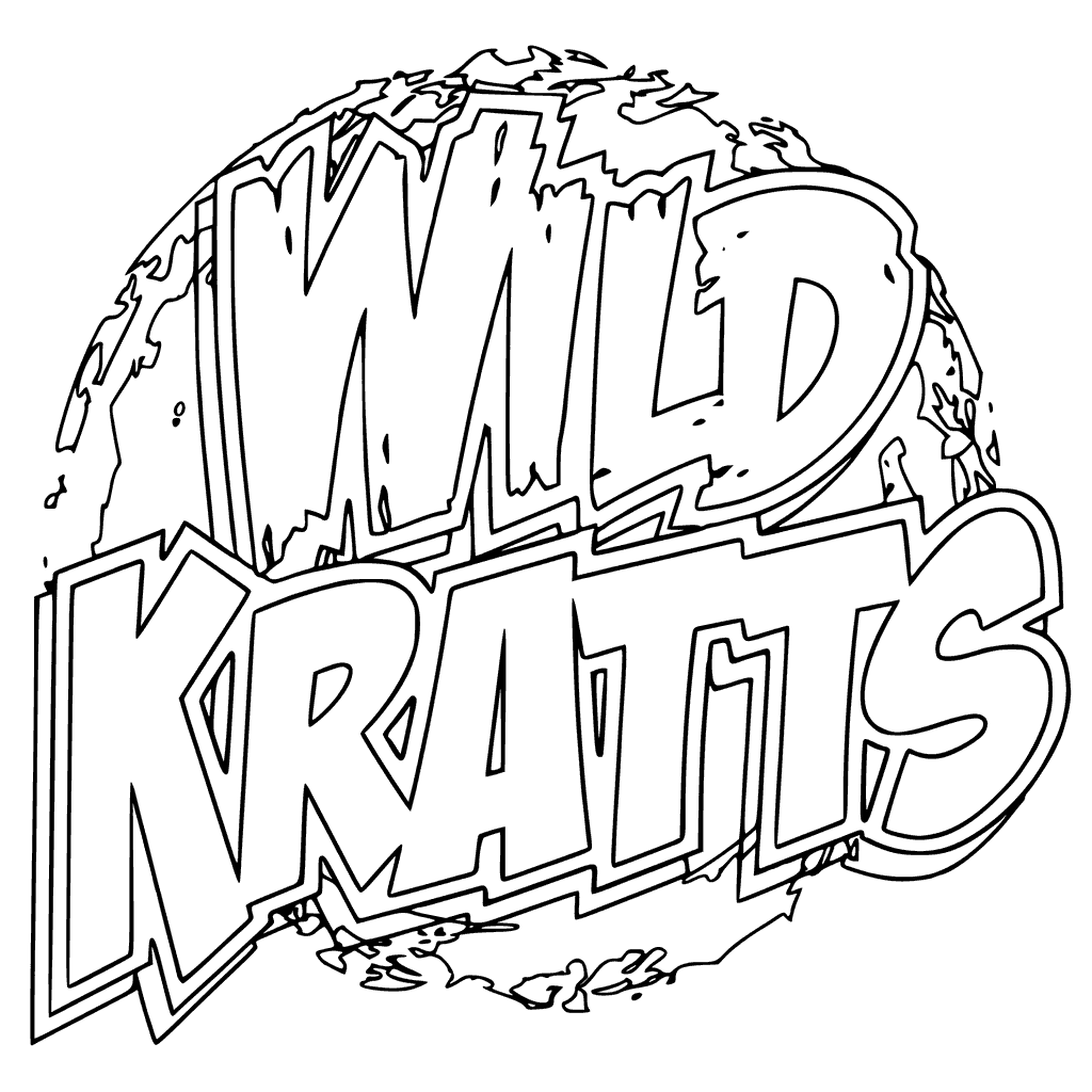 coloring pages of wild kratts