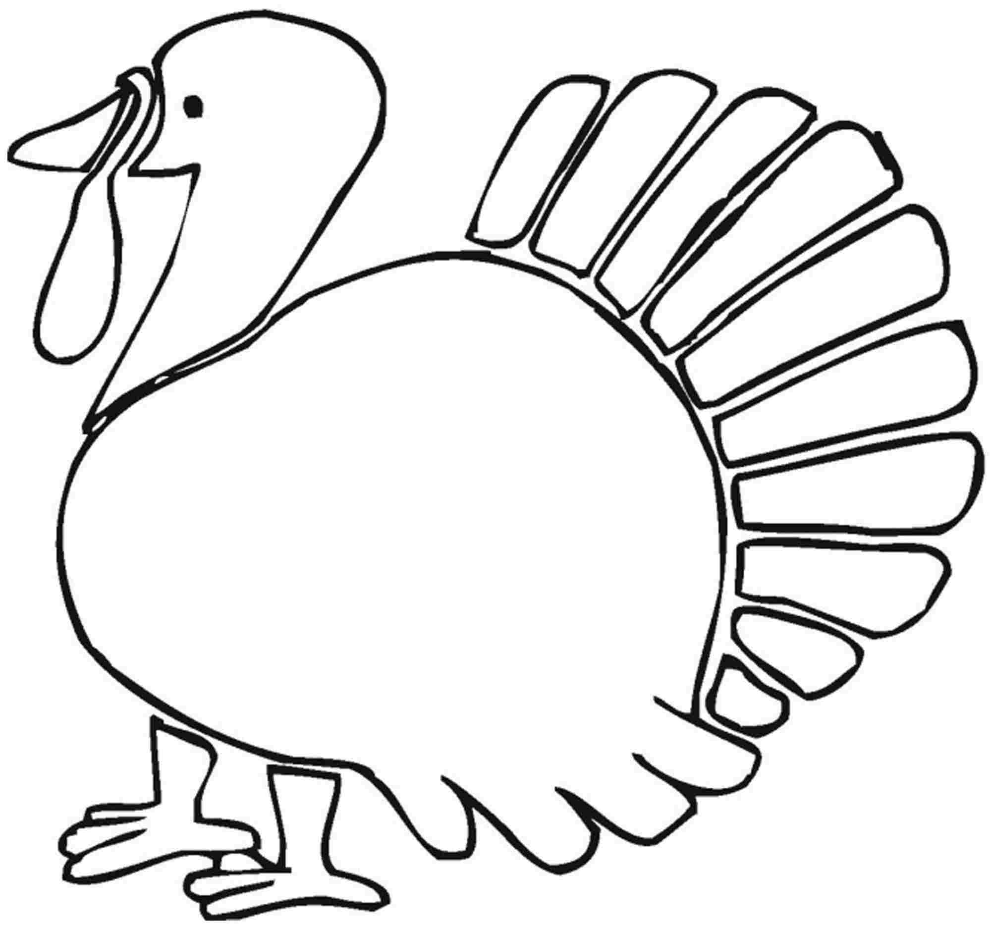 wild turkey coloring pages