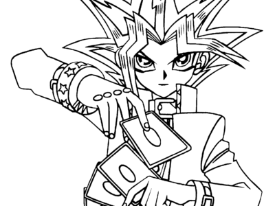 yugioh coloring pages for kids