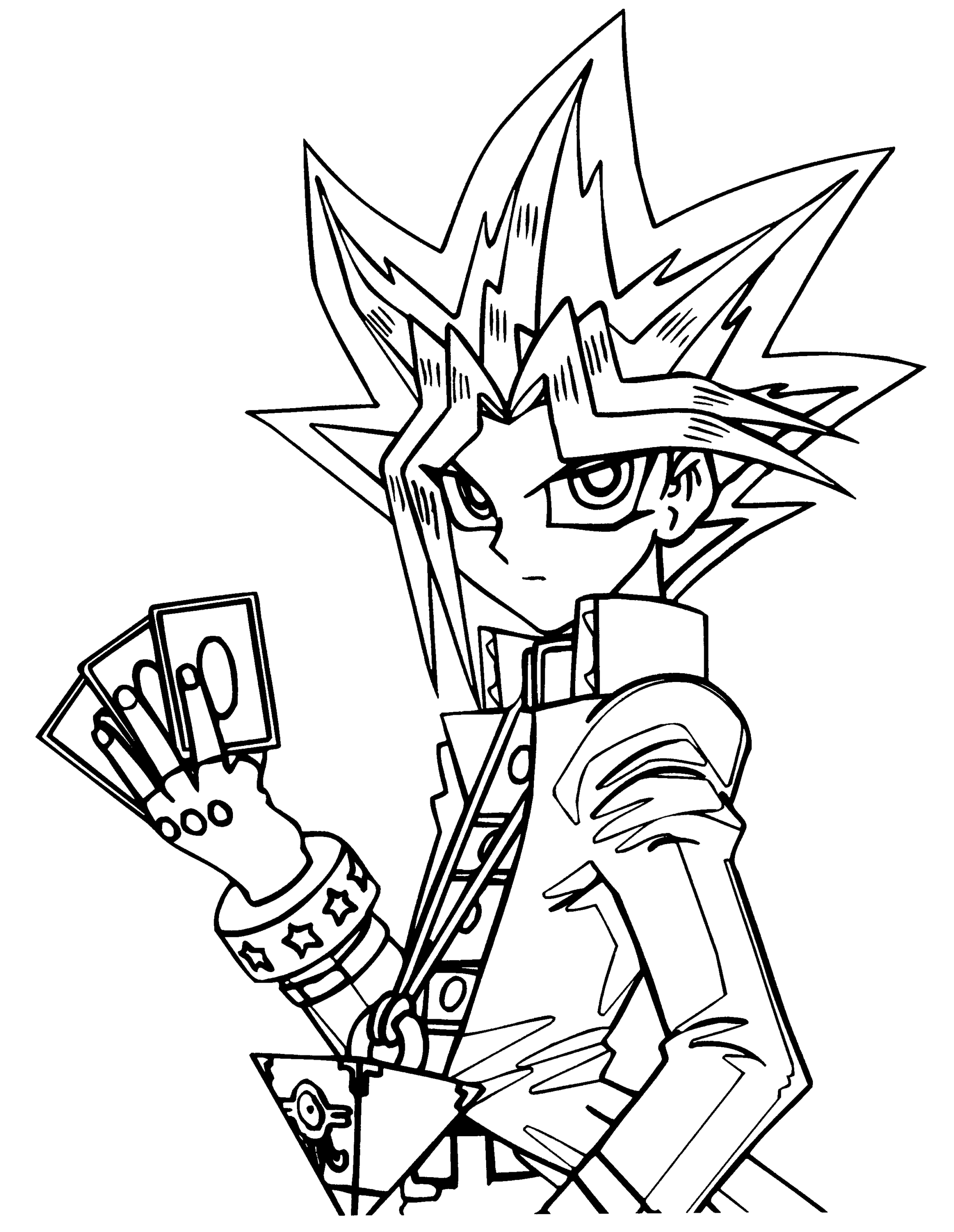 yugioh coloring pages